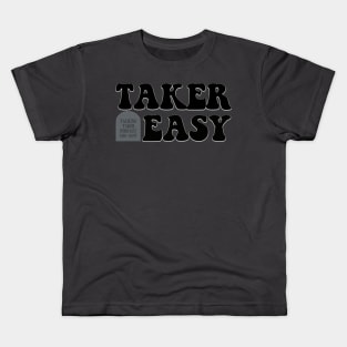 Taker Easy Black Kids T-Shirt